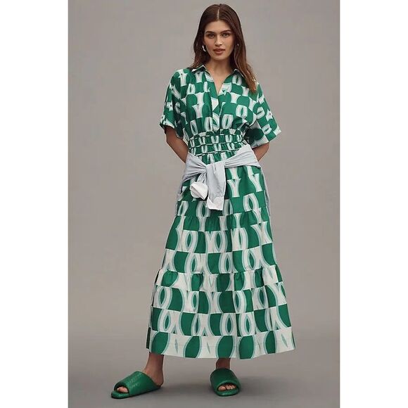 Anthropologie Dresses & Skirts - New Anthropologie The Somerset Maxi Shirt Dress Edition Size L